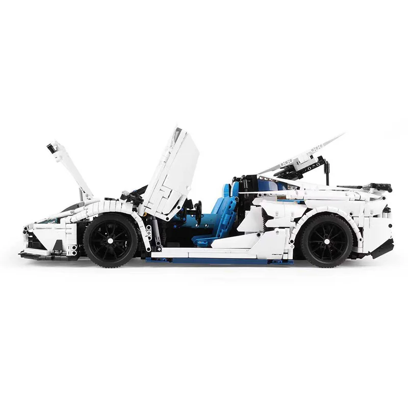 Lepinblocks гоночный автомобиль техника MOC-17698 Супер спортивный автомобиль суперкар строительный блок кирпичи детские игрушки рождественские подарки