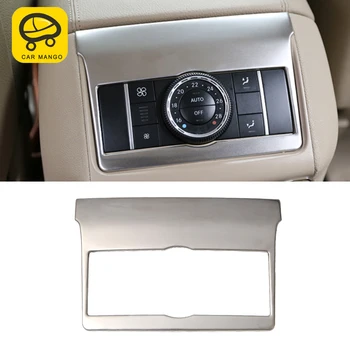 

CarManGo For Mercedes Benz R-Class 2014-2017 Car Rear Seat A/C Adjust Switch Panel Cover Frame Sticker Trim Interior Accessories