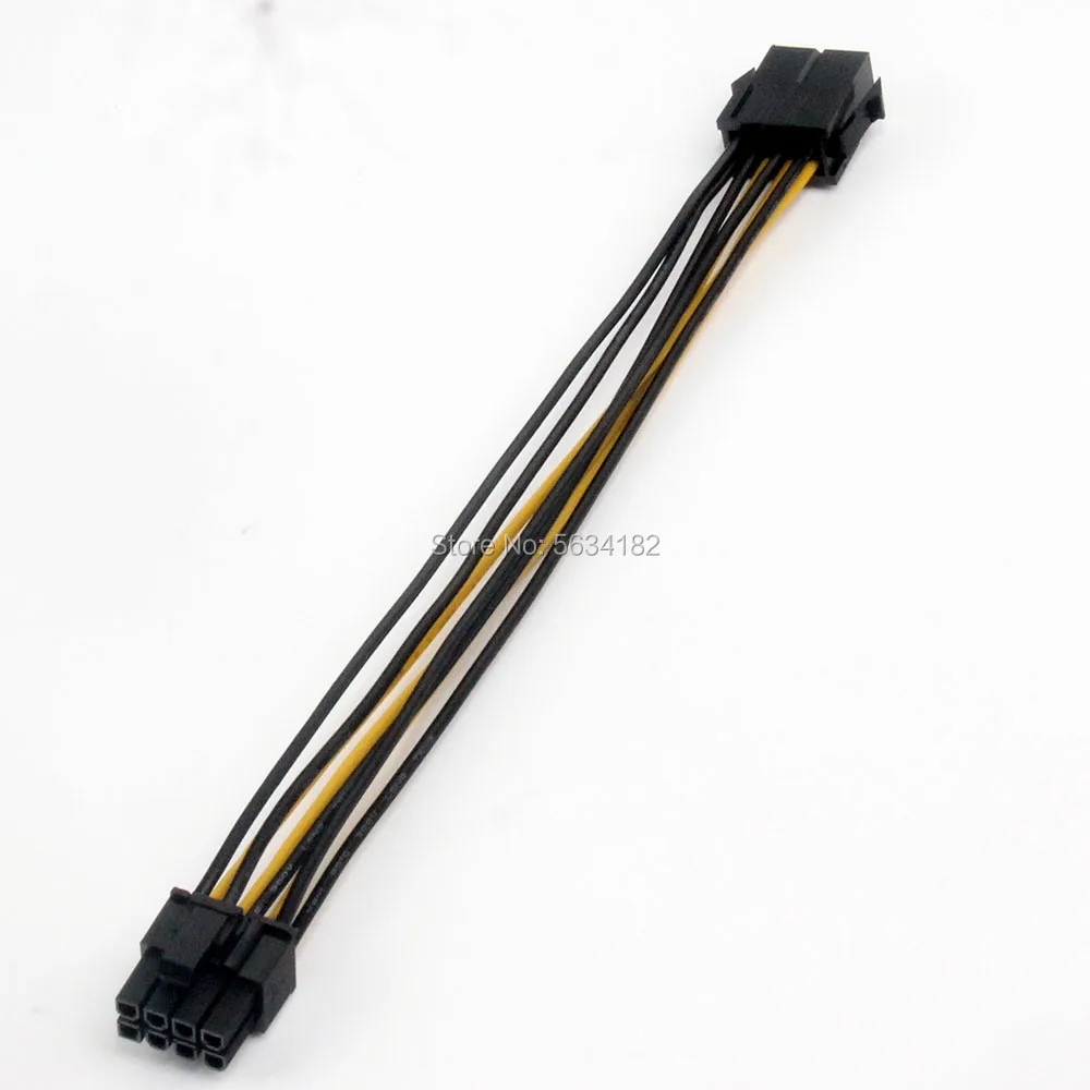 Motherboard CPU 8 pin female to GPU 8 pin (6 + 2) Motherboard 8 pin to