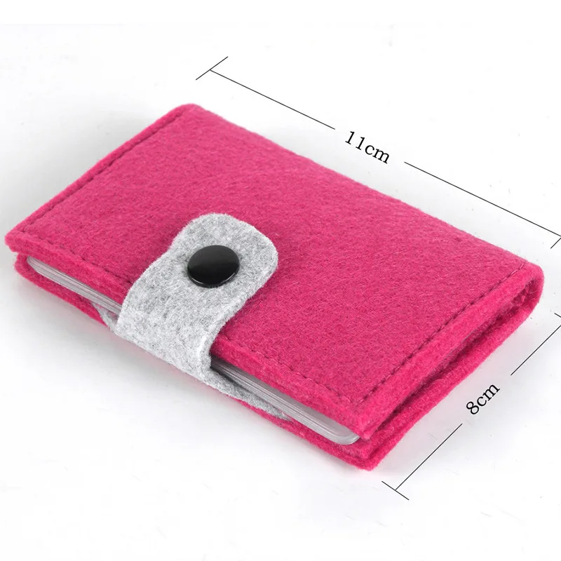 

Felt Card Bag, Felt Bus Card Holder, Wallet, Advertising Materials Felt Card Bag