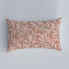 Pastoral style pillowcase Nordic flower pattern cushion cover car backrest pillowcase living room sofa home pillowcase single 3