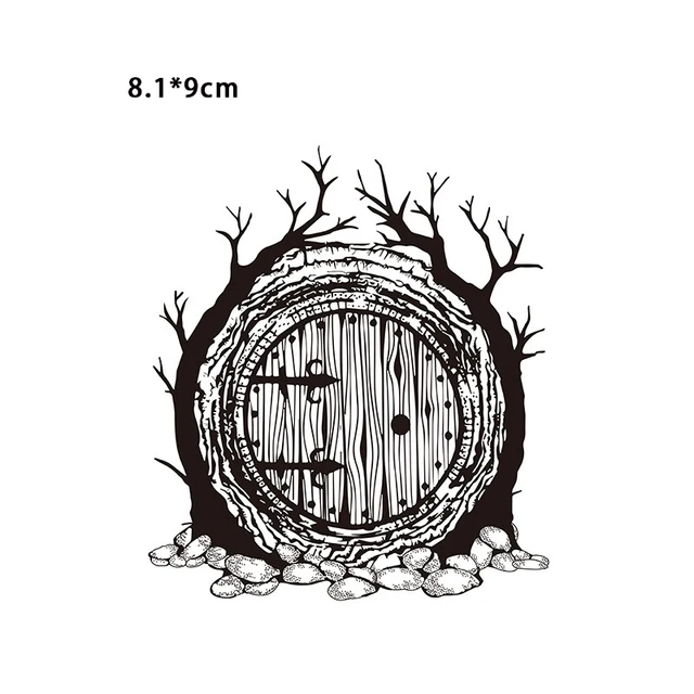 Transparent Stamp Sketch Flowers Clear Stamps Fairy Rubber Silicone Seal for DIY Scrapbooking Card Making Album Photo Decoration 45