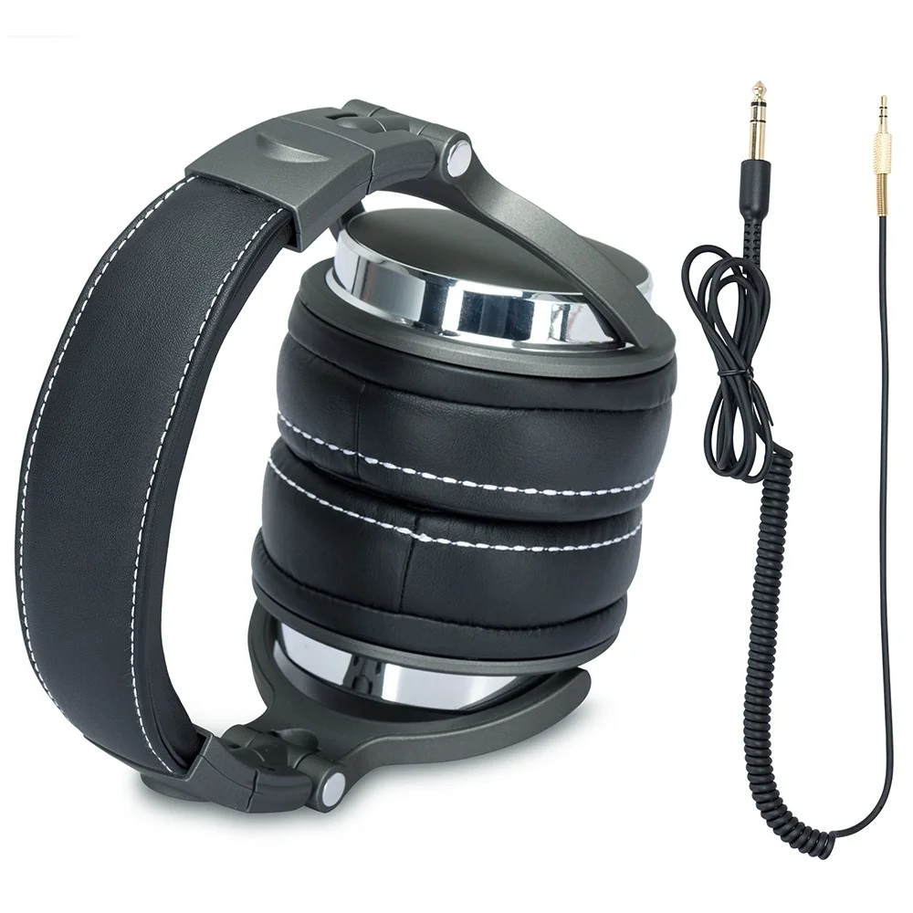 

HiFi Headphone,Studio Headphone,Monitoring Headphone,Stereo Headset 6.3mm Aux Wired Recording Studio Headphone