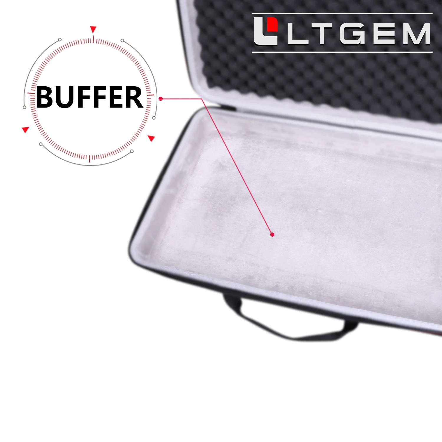 Rígido de Eva Ltgem para Instrumentos Estojo Nativos Komplete Kontrol Teclado Controlador A25 - Image 6