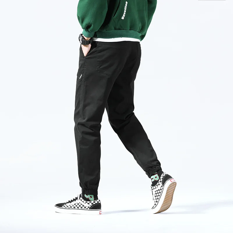 HarLan луч ноги брюки мужские осенние и зимние новые стильные свободные удобные модные хлопковые мужские брюки Молодежный корейский стиль