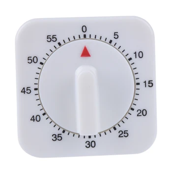 

1 Hour Mechanical Kitchen Cooking Desktop Game Countdown Timer Stop Alarm Clock