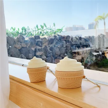 

3D Ice Cream Case for Airpods Pro Case Soft Silicone Case for Airpods 1/2 Case Earphone Protective Cover Apple Airpod Accessorie