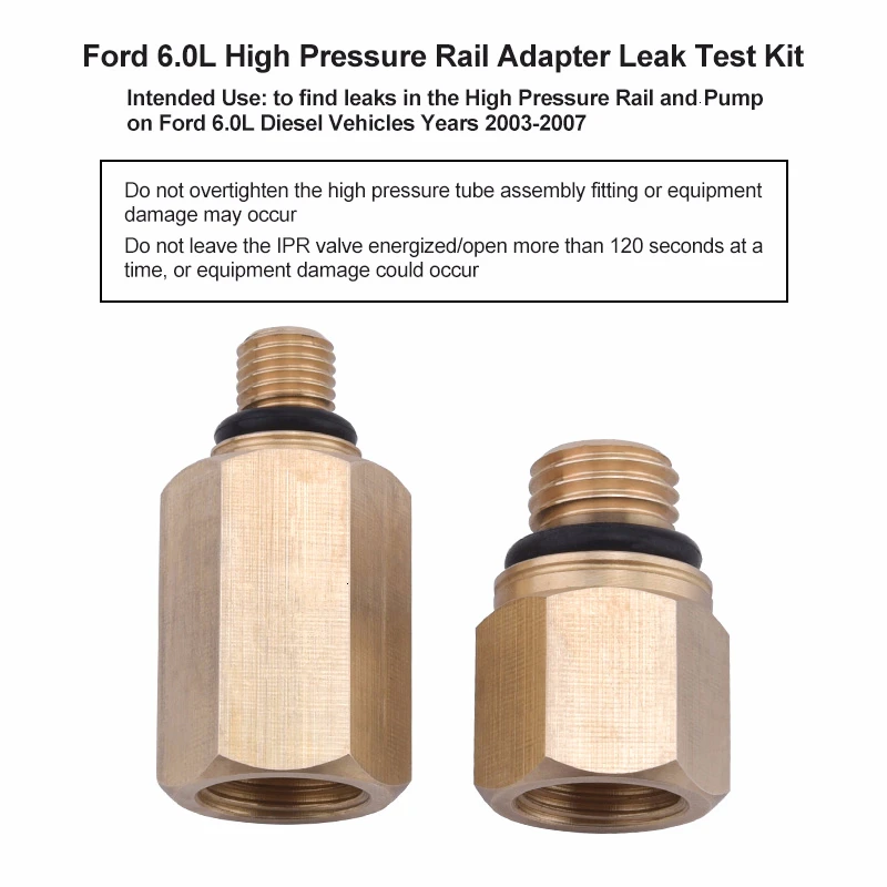 ESPEEDER 2 шт./компл. масло под высоким давлением Rail адаптеры насоса тестовый комплект(Топливная рейка) для Ford 6.0L двигатель автомобиля модифицированные части
