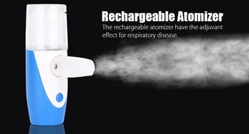 

Handhead Mini Ultrasonic Nebulizer Atomizer Inhaler Portable USB Rechargeable Mesh Nebuliser Humidifier Sprayer Beauty Instrumen