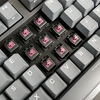 Игровая Механическая вишневая клавиатура Durgod k320 с 87 клавишами, проводная клавиатура pbt usb type-c, коричневый, синий, красный, серебристый, бесшумный красный - Цвет: Cherry Silent Red