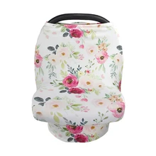 Многофункциональный чехол для грудного вскармливания, дышащий хлопок, муслиновая ткань для кормления, безопасное сиденье, Солнцезащитная накидка, накидка, фартук