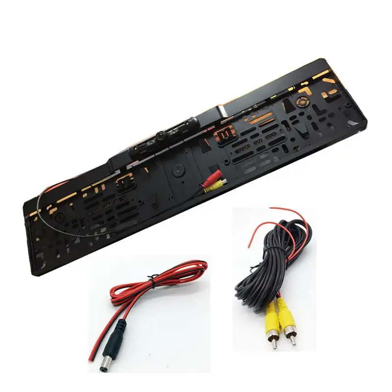 

Wireless Night Vision IR Rear View Camera EU License Plate Frame Car Reverse Camera Waterproof Back Up Camera for Monitor