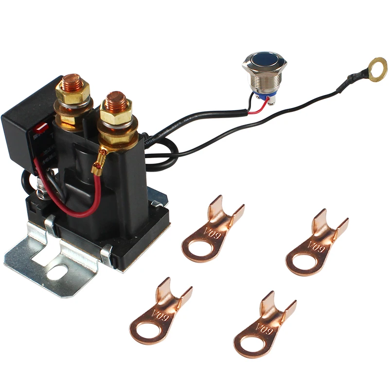 12V/24V 200A Multiple Dual Battery Isolator Applicable for Both Lead Acid and Lithium Batteries Caravan Accessories Camper SUV