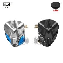 Kz Asf Oortelefoon 10 Ba Eenheden Hifi Bass In Ear Monitor Balanced Armature Headset Noise Cancelling Oordopjes Sport