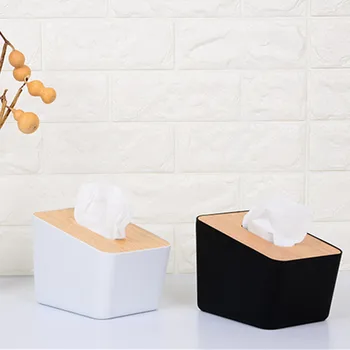 

Draw paper box Pumping Paper Storager Home Company Toilet Tissue Organizer Reusable Tissue Boxes holder kleenex box