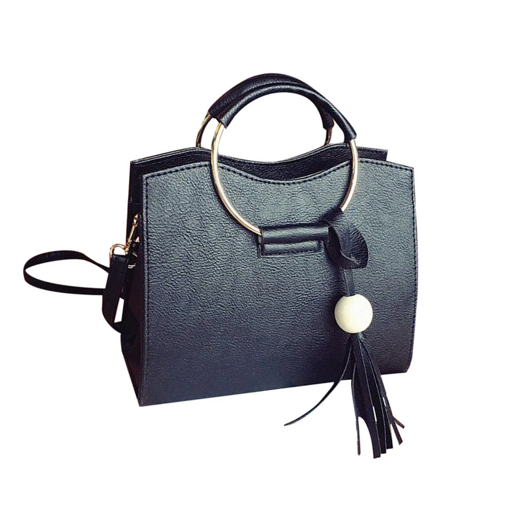 

Women New Vintage Fringed Wooden Beads Set Ring Handbag Messenger Shoulder Bag Spring And Summer Popular High Quality Bag 0108