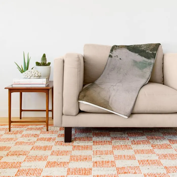 California Coral Fleece Design Blankets Big Sur California Throw Blanket Sofa Throw Blanket 150x200 Fleece Throws for Bed