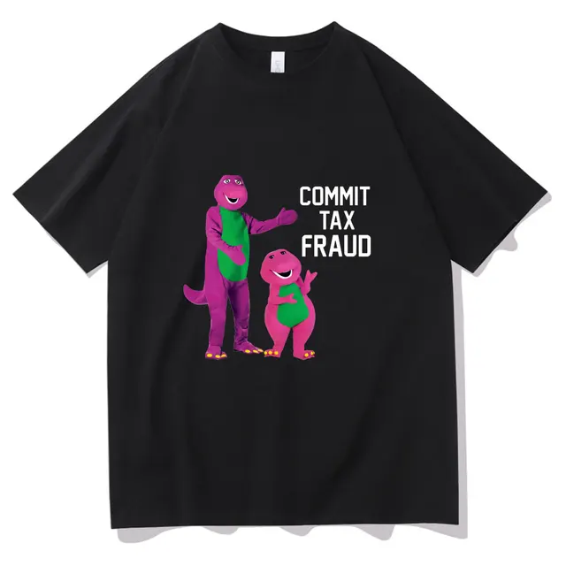 Clothes Commit Tax Fraud Short Sleeve Men Graphic Tshirt- Rugged Outdoor Collection Men Women Print Novelty T Shirt Cotton Tops Black