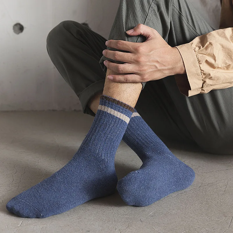 VERIDICAL Хлопковые компрессионные махровые носки мужские треккинговые официальные