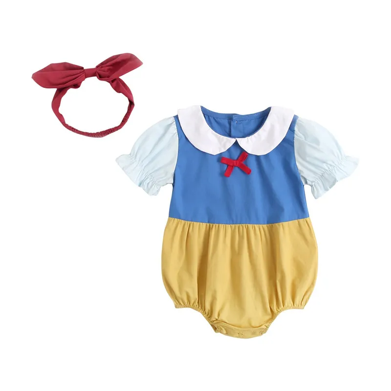 

Baby dress princess baby one-piece summer baby clothes boy girl romper newborn short-sleeved bag fart clothing infant jumpsuit