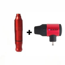 Новое поступление разъем постоянного тока роторная насадка для татуировочной машины с DC Татуировка Мини Беспроводная мощность татуировки наборы