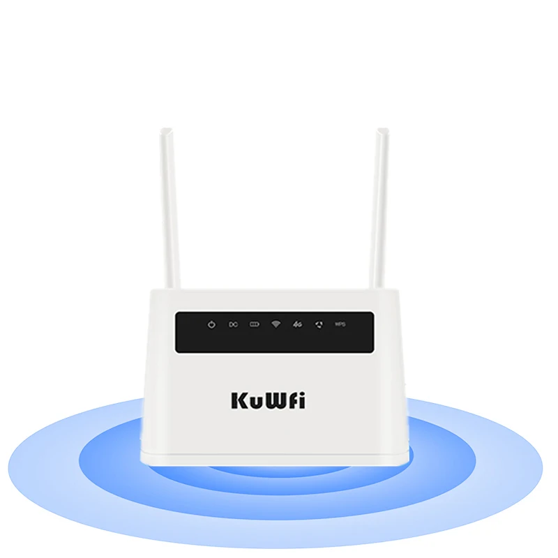 

300Mbps Wifi Router High Speed 4G LTE Router Built-in 6000mAh Battery Wireless CPE Support LTE Sim Card Up to 32 user