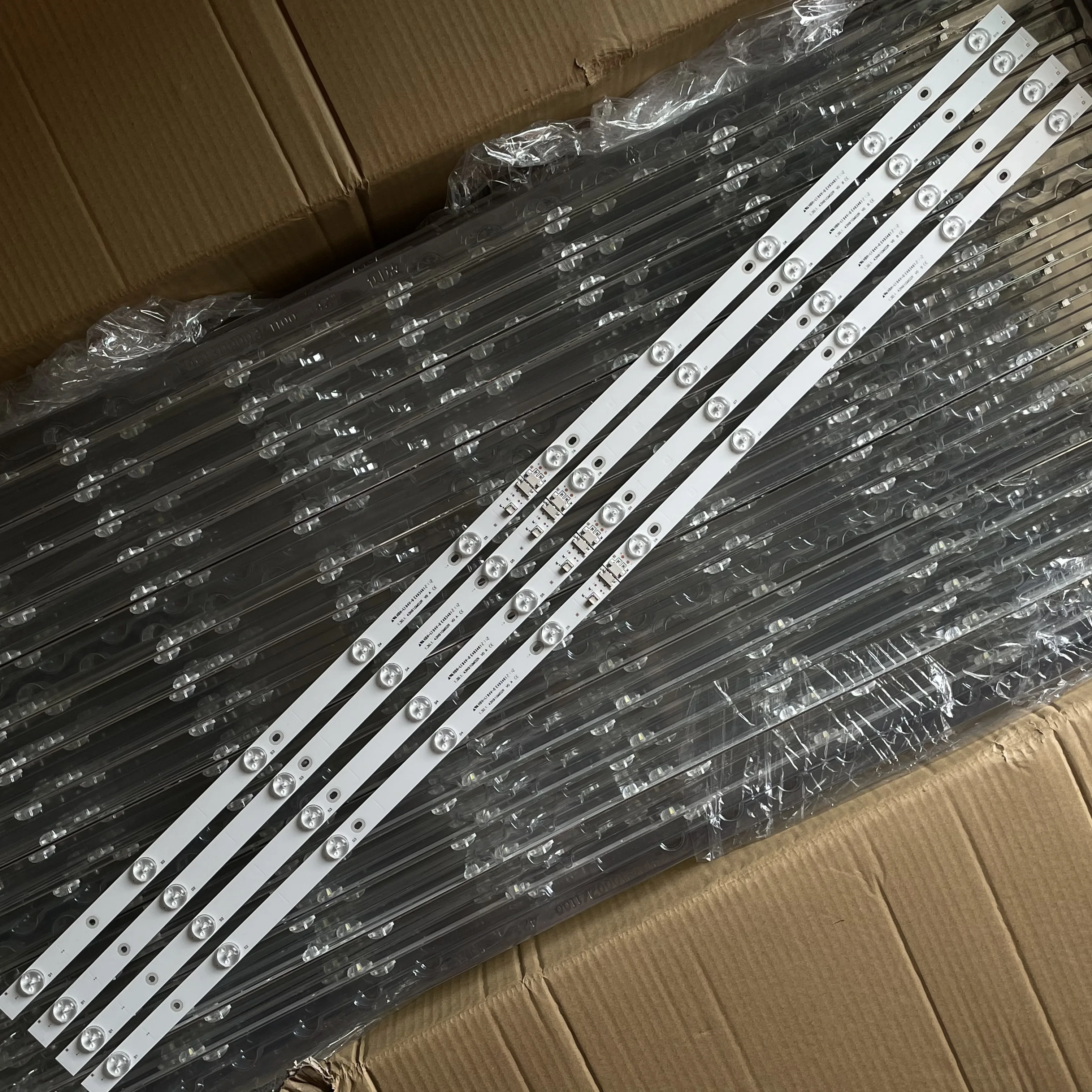 

10 комплектов 842 мм Светодиодная лента для подсветки 10 ламп для 430N91GM04X10-C0069 1.30.1.43 N91GM02R V0 Ph43n91dsgwa Ph43n91dsgw