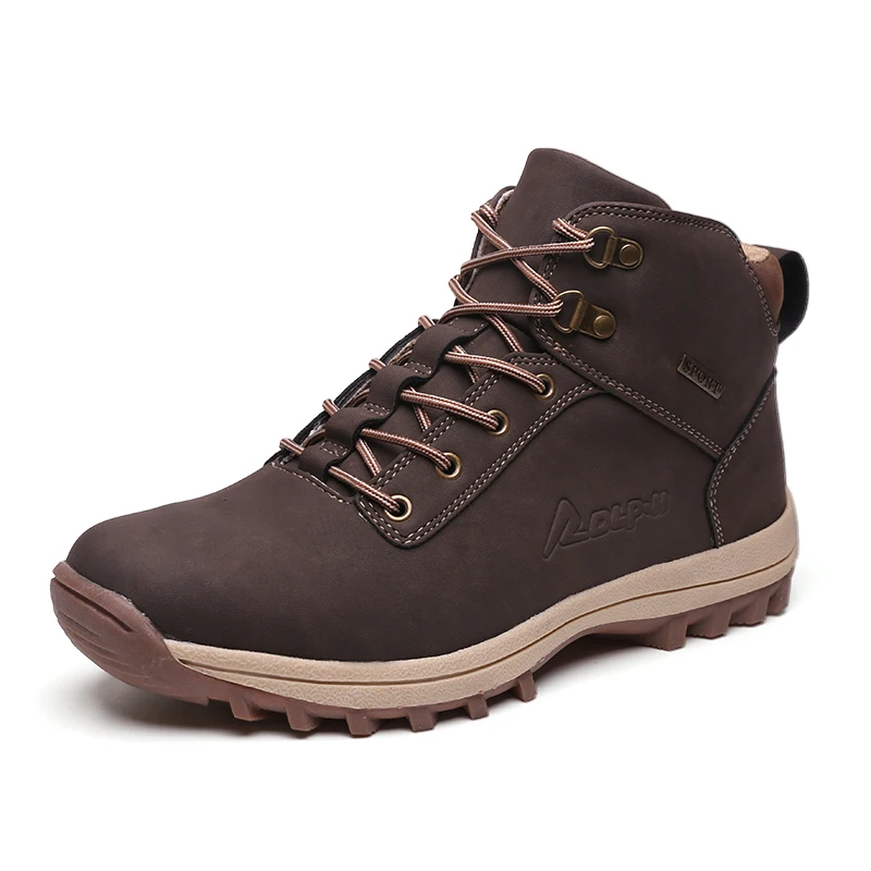 High Top Ankle Winter Snow Boot For Men&Women Warm -30 Degree Outdoor Hikking Sneaker Men Trekking Moutain Trainers 48