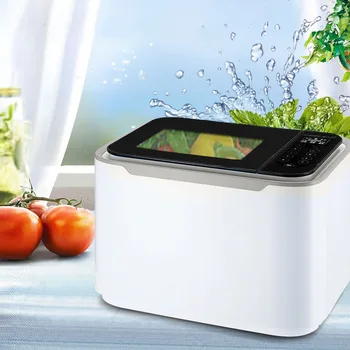 

Fruit vegetable ultrasonic sterilization detoxification machine food material purifier ultrasonic sterilization cleaning machine