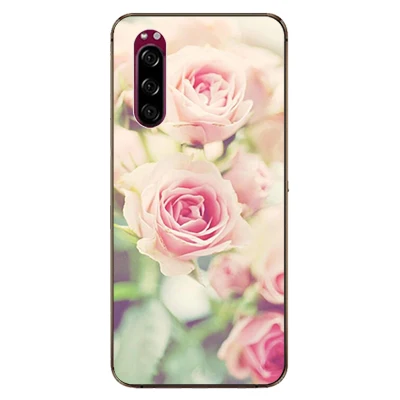 For Sony Xperia 5 J8210 J9210 J8270 Case 6.1'' Fashion silicone Back Cases for Sony Xperia 5 Phone Cover Protective Shells Coque - Цвет: W78