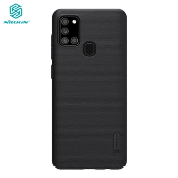 

for Samsung Galaxy A21S Case Nillkin Frosted Shield PC Hard Back Casing Cover For Samsung Galaxy A21S Case