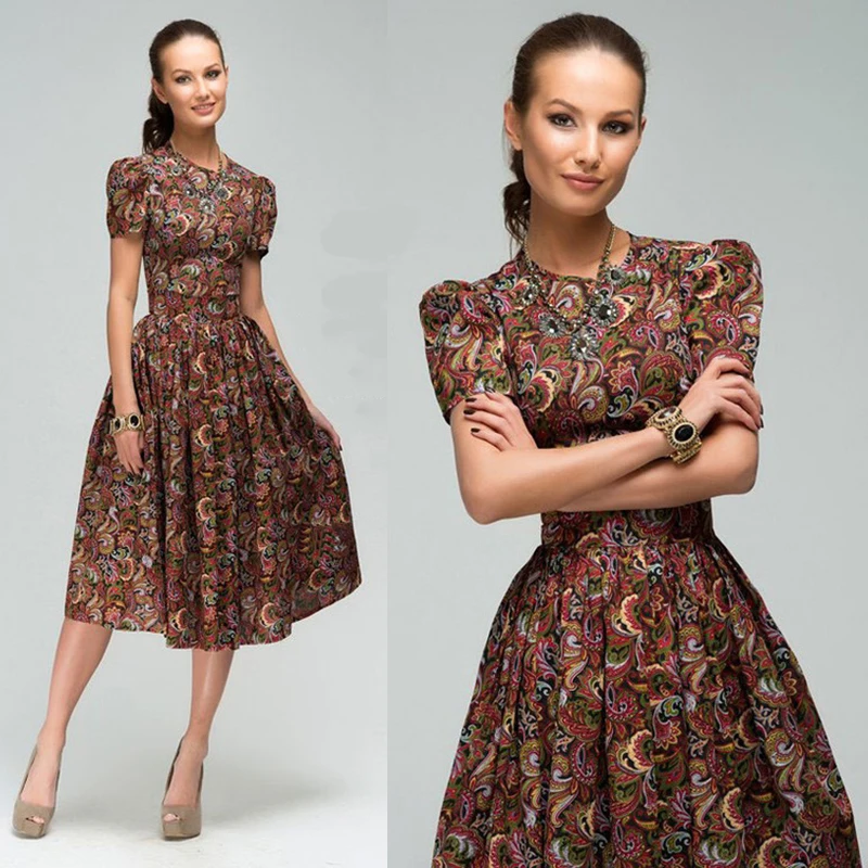 2019 женское осеннее повседневное богемное Платье платье с коротким рукавом и