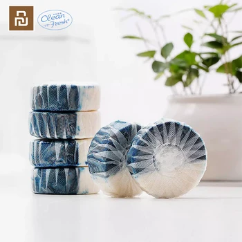 

Youpin Clean-n-Fresh Automatic Flush Blue Bubble Toilet Cleaner Deodorization Cleaning Household Chemicals Film Packaging