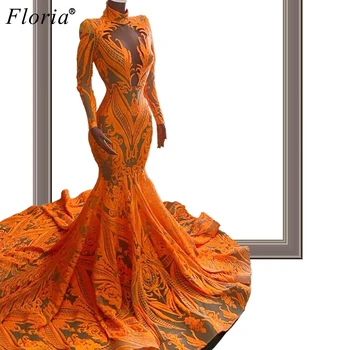 

Arabic Couture Long Sleeves Evening Dresses Mermaid Elegant Prom Dresses Woman Party Night Dubai Cocktail Gowns Sukienki Vestido