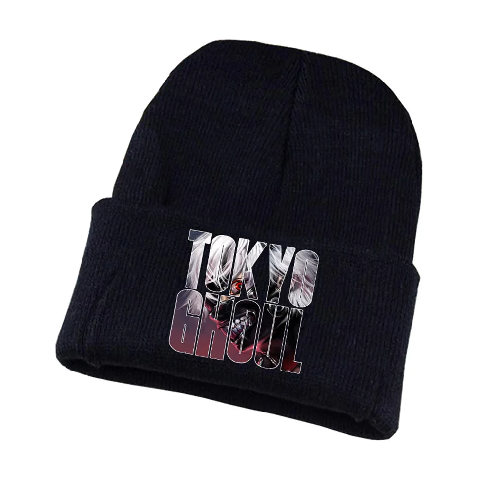 Игра одежда с надписью Tokyo Ghoul вязаная шапка головной убор для косплея в стиле