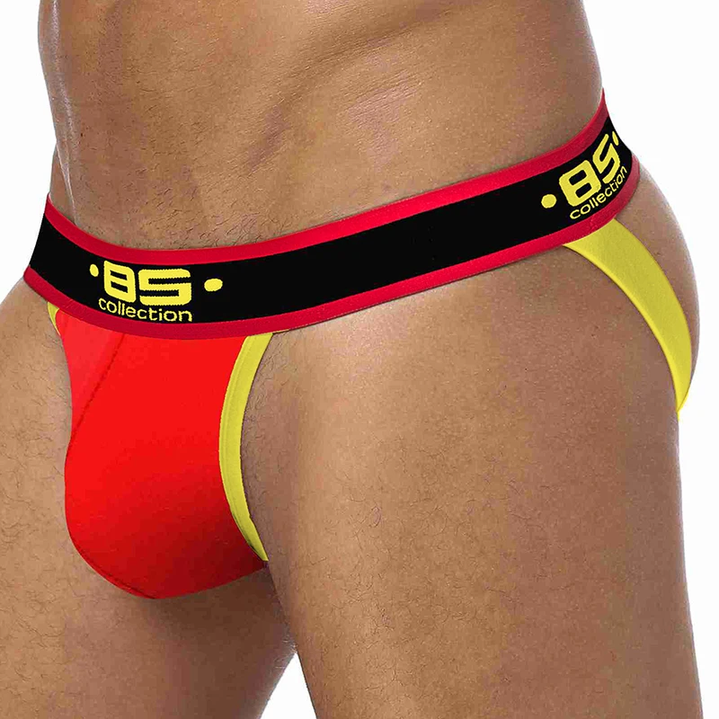 

85 Brand male underwear sexy gay jockstrap cueca tanga quick dry men thong and g-string breathable ropa interior hombre gay