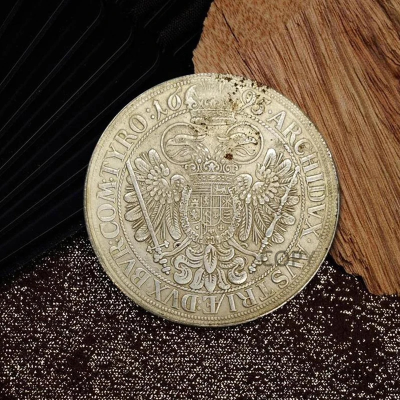 Копия копии имитации мемориальная монета Коллекция подарков скоин 1695 Священная Римская империя древняя серебряная мемориальная монета памятная память
