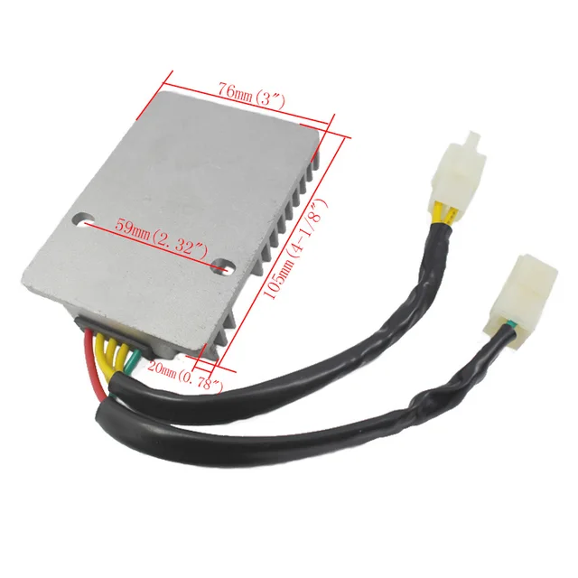 Raddrizzatore Regolatore Tensione Per KYMCO Xciting 250/300/500 2005-2014 - Ricambio Moto - Foto 3