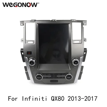 

DSP HDMI PX6 IPS Carplay voice Tesla 12.1"Android 9.0 4G RAM 64GB auto radio GPS Navigation BT5.0 For Infiniti QX80 2013-2017