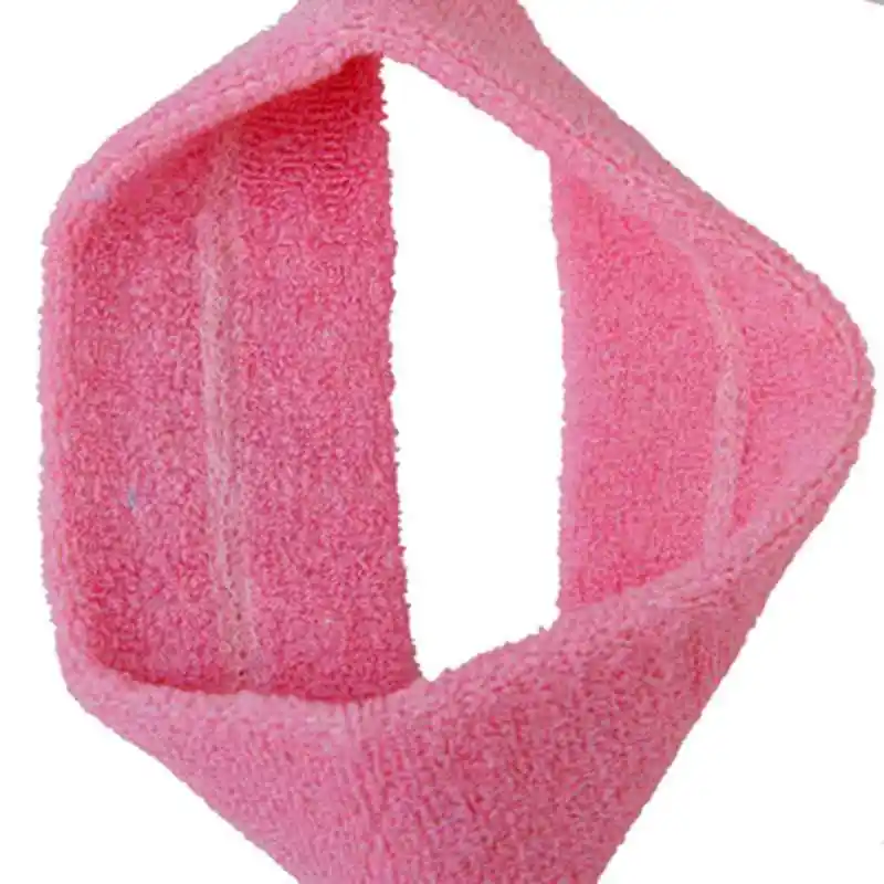 NEW-1x Headband and 2x Elastic Wrist bands for Sports- Pink