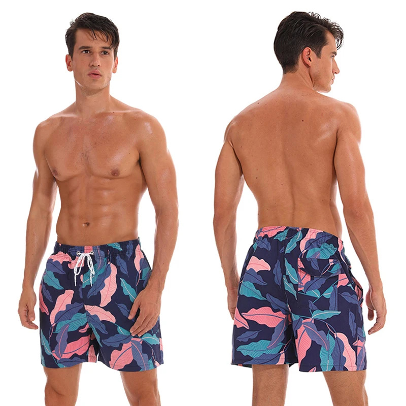 Мужские быстросохнущие летние шорты Escatch пляжные для серфинга с принтом s Siwmwear