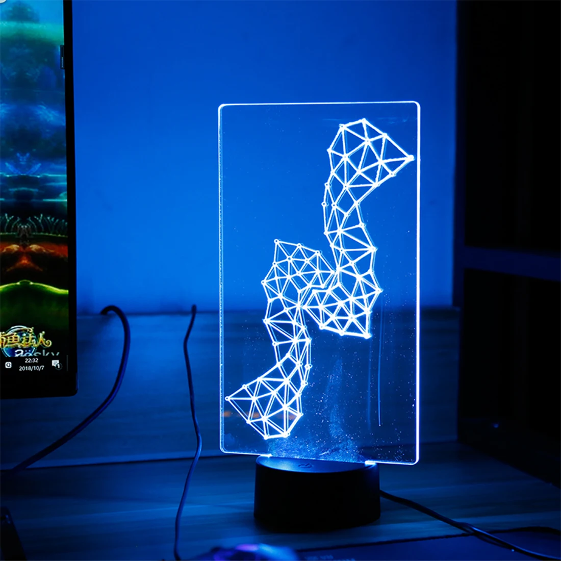 Electronic DIY LED Circuit Board Effect Touch Color Change