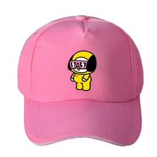 Новая весенняя бейсбольная кепка с принтом, Женская хлопковая Милая мультяшная Кепка, летняя кепка, Женская Регулируемая Кепка в стиле хип-хоп