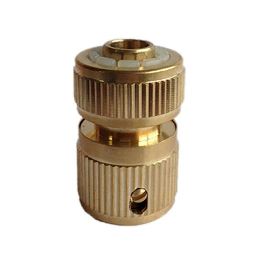 1/2 " Brass Auto Water Guide Quick Fit Female Pipe Connector Hoselock Clips 1PCS High Quality