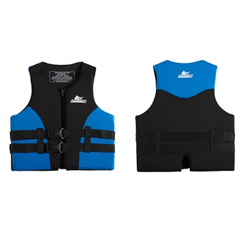 

Universal Lifejacket PFD Life Vest Inflate Lifesaving Cloth No Sleeve Blue