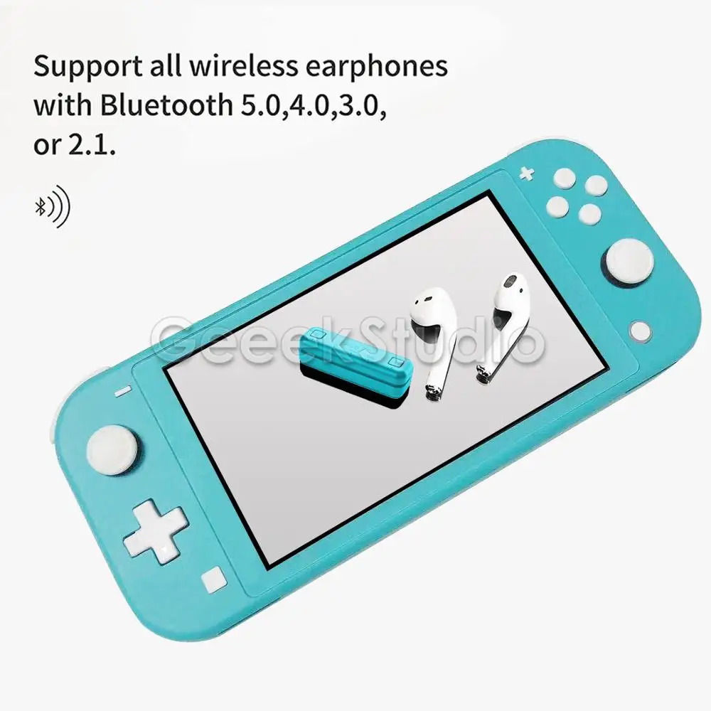 GuliKit NS07 тип-c беспроводной Bluetooth аудио USB передатчик адаптер приемопередатчик для nintendo Switch(Lite)/PS4/PC