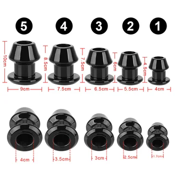 OLO Enema Anal Dilator Dilator Adult Games Butt Plug Hollow Anal Plug Douche Vagina Aual Butt Plug Sex Toys for Gay Men Women 2