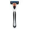1 Handle +5 Blades Men Manual 5-layer Stainless Steel Rotatable Shaving Razor Set For Face Care