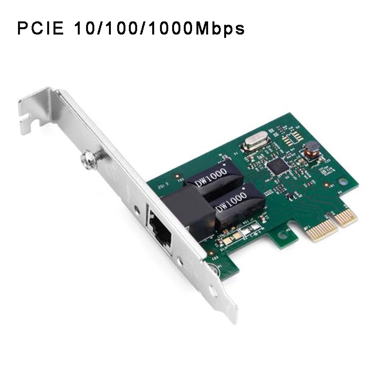Мини PCI-E Gigabit Ethernet сетевой адаптер RTL8111E 10/100/1000 Мбит/с игровая Проводная сетевая карта для рабочего стола Прямая поставка