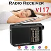 V117 Portable 3 Band Radio AM FM Small Emergency Transistor Radio Receiver Shortwave Battery Powered Tuner Receiver For Senior ► Photo 3/6